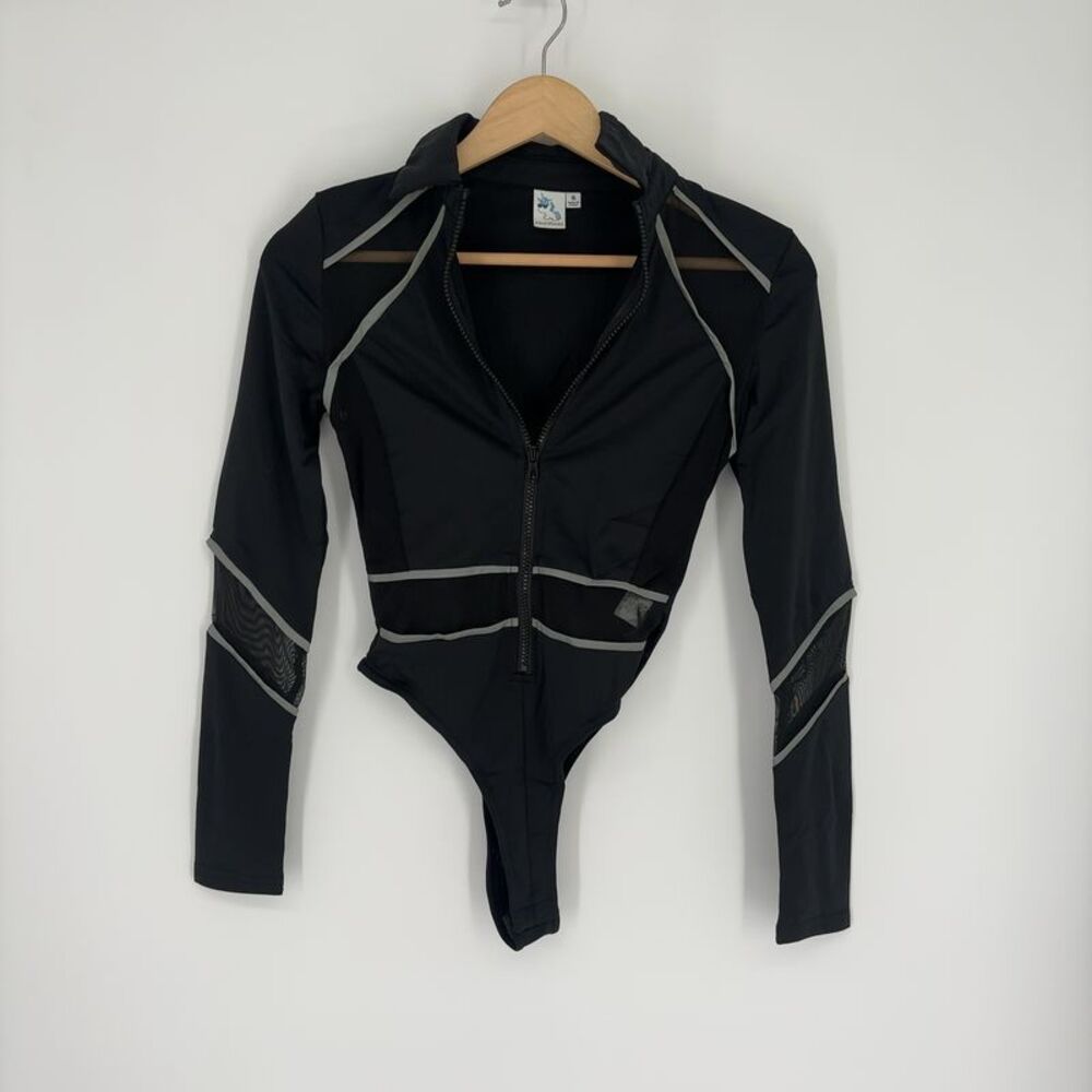 iHeartRaves Mesh Reflective Bodysuit